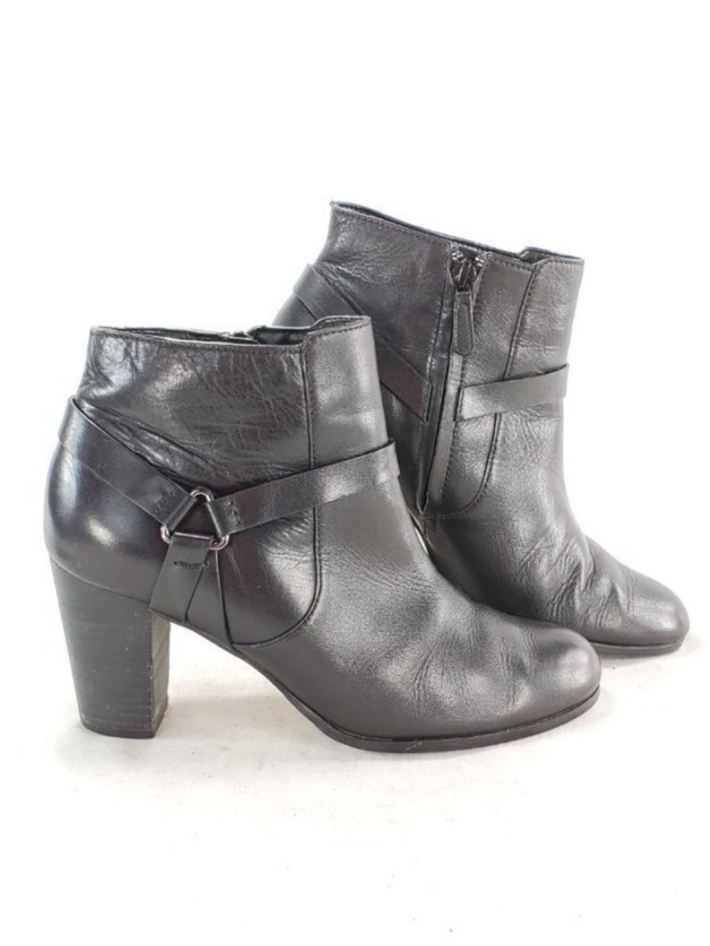 Cole Haan Grand OS Leather Ankle Beatle Boots